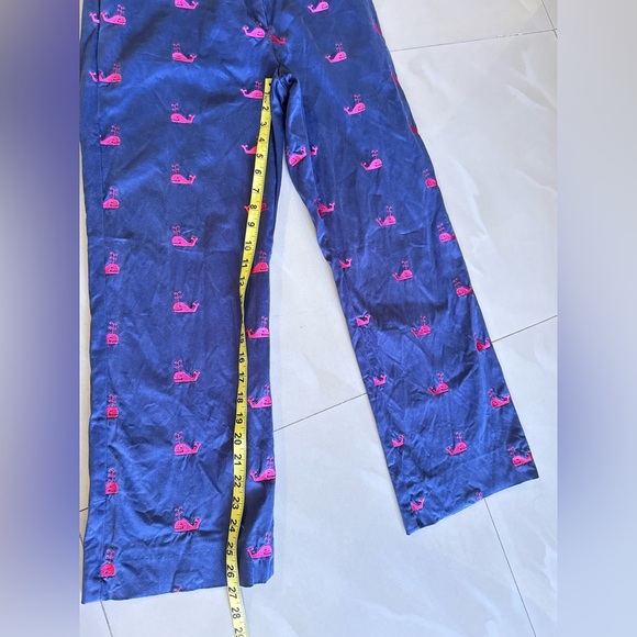 Lilly Pulitzer Whale Embroidered pants Size 4 vintage - Picture 5 of 14